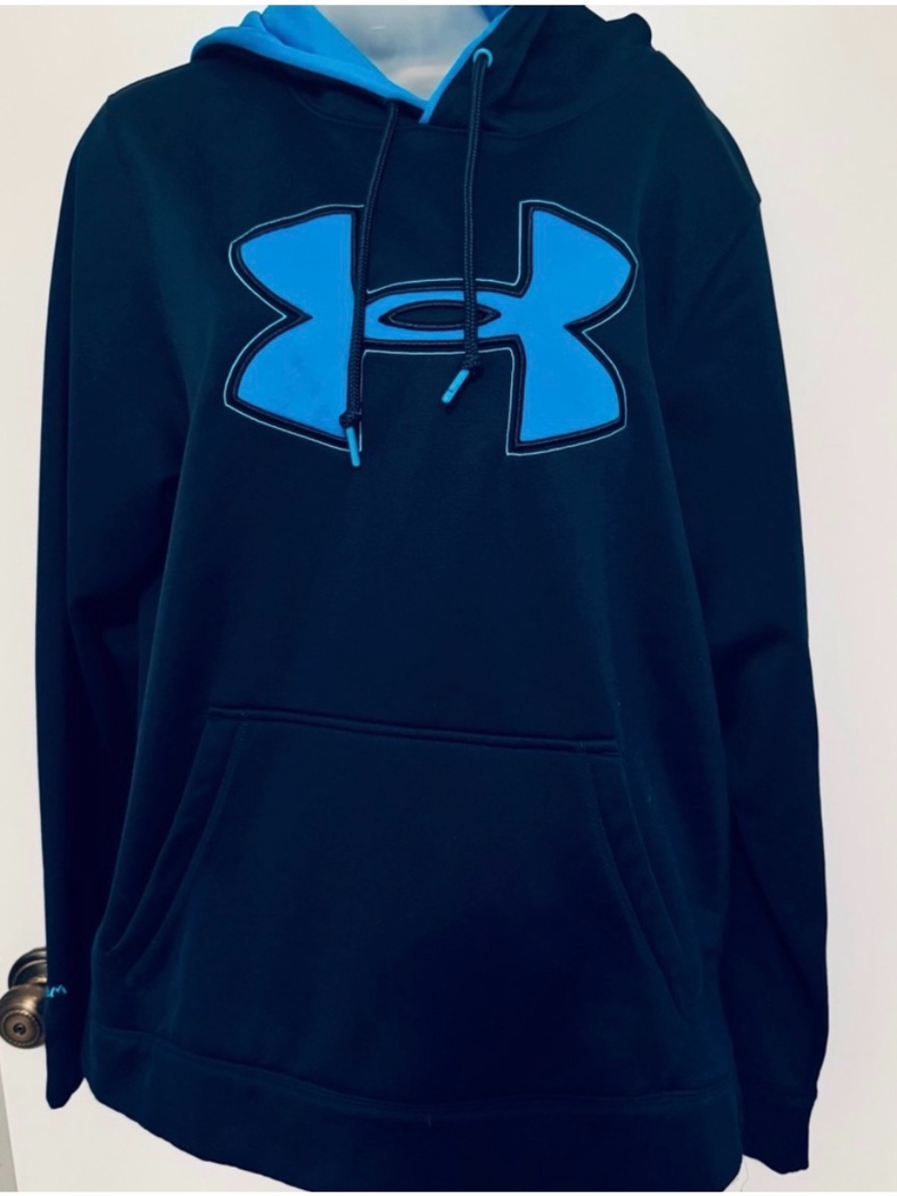 Under Armour Women’s Storm Navy and Blue Crewneck Hoodie